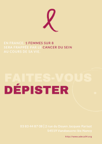 Faites-vous dépister